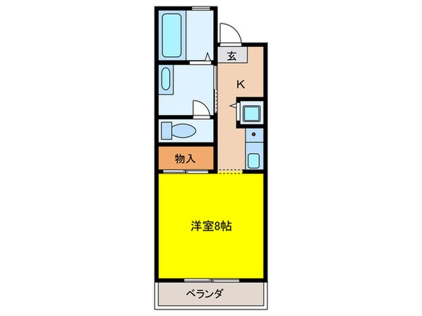 プルミエールⅠの物件間取画像